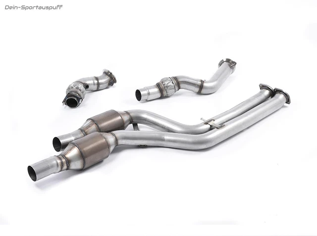 Milltek Ø76mm Frontpipe + Kat-Rohr Incl. 200-Zeller Sport-Nach-Kats BMW M3 F80