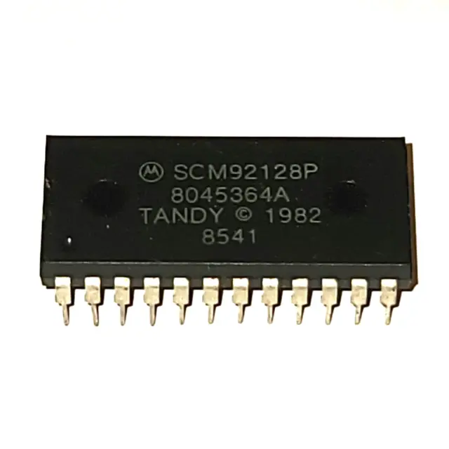 Tandy SCM92128P 1980's 8541 by Motorola Integrated Circuit