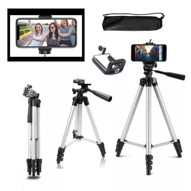 Flessibile Portatile Alluminio Treppiede Per DSLR Camera Smartphone 103cm