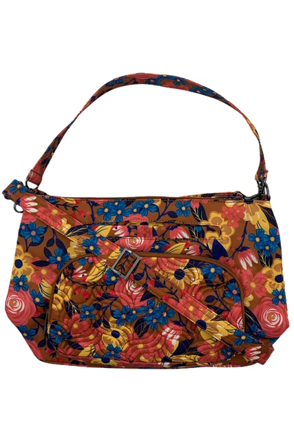 Lug RFID Shoulder Bag with 2 Straps Samba XL Whimsy Copper