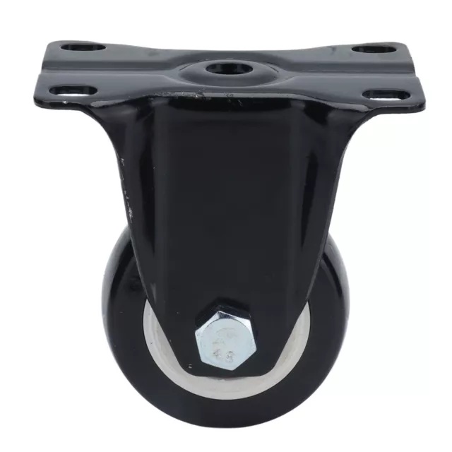 Rigid Casters Stainless Steel Polyester Fixed Wheel With Double Ball Bearings✈