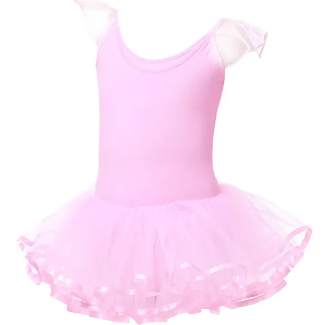 Baile de una Pieza Vestido de Falda para Niñas Ropa para Ejercicios para Ni2879