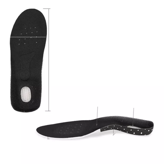 S Men and Women Massage Anti-slip Insoles Boot Heel Replacement