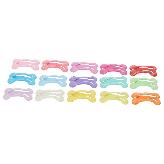 15 pz forcine decorative per capelli per animali domestici barrette per bambini