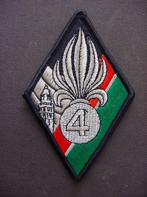 INSIGNE TISSU. Légion étrangère. 4eme régiment étranger EUR 2,99