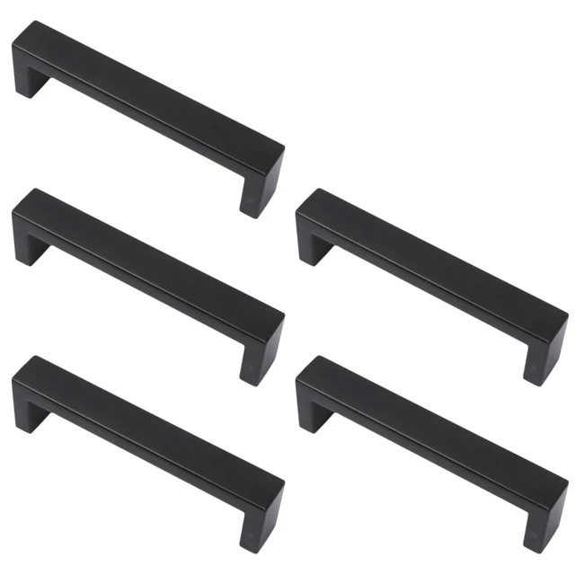5 Pcs Poignée De Garde-robe Meuble Bar Armoires Cuisine Commode À Tiroirs