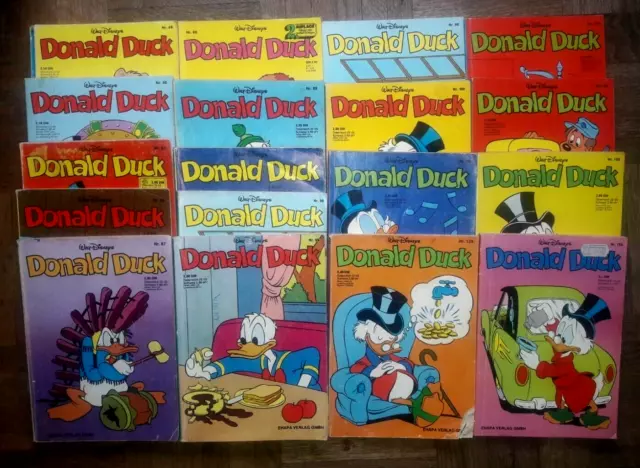 29 x Donald Duck - Walt Disney -alle Nummern, siehe Beschreibung