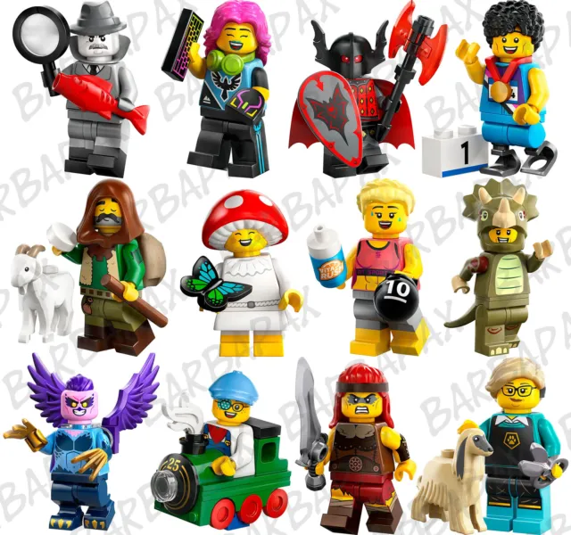 LEGO Minifigures 71045 Serie 25 (Scegli il personaggio dal menu)