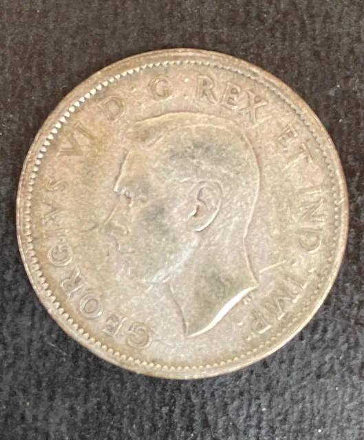 1943 Canadian Silver Quarter