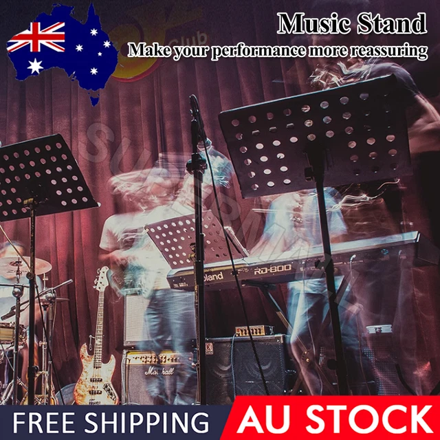 Adjustable Stage Stand 1.7M Heavy Duty Large Metal Music Sheet Folding OZ