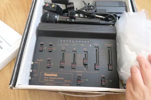 Processore video stereo Camlink vintage anni '90 VMX 2000