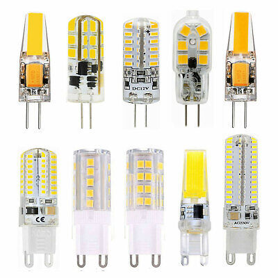 LED G4 G9 3W 5W 6W 8W 10W 12V 220V Dimmable COB Ampoule Remplacer Lampe Halogène