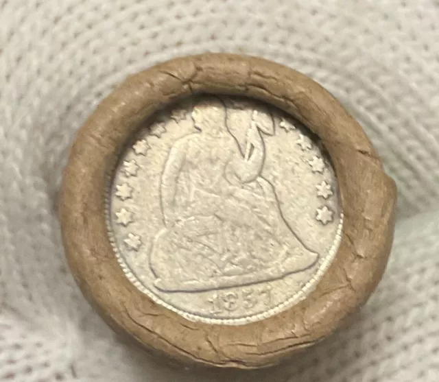 Unsearched Old Estate Wheat Penny Roll Indian Head Old Vintage Cents Silver Dime