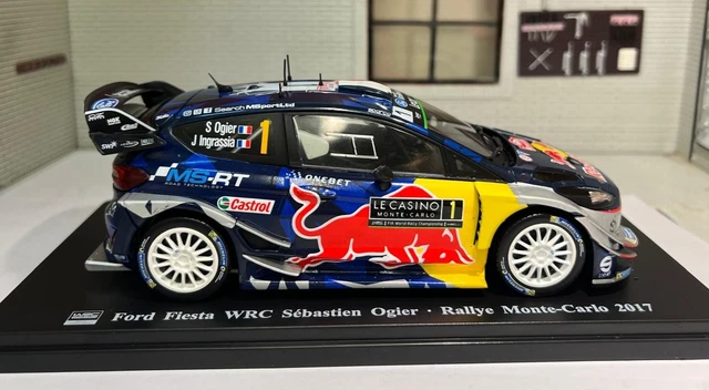 FORD FIESTA WRC N°1 Spark 1/43 – Vainqueur Rallye Monte Carlo 2017 Ogier
