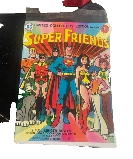 DC Limited Collector's Edition SUPER FRIENDS Giant Size Comic Book 1976 C-41