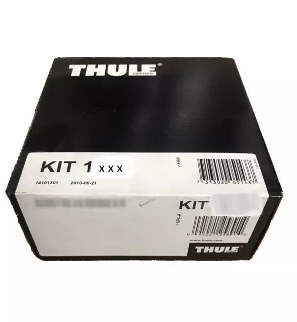 Thule Roof bar fitting kit 1000 series for 750 / 754 Foot Pack (1003 - 1499)