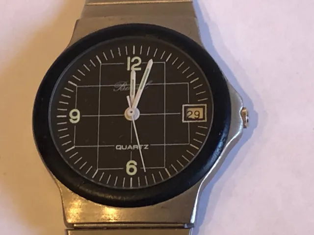 Bassel Quartz Men Watch Vintage Original Años 90