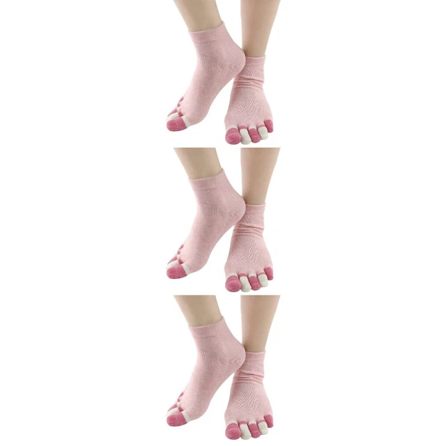 3 Pairs Finger Toe Socks Kids Toe Socks Five Finger Socks Soft