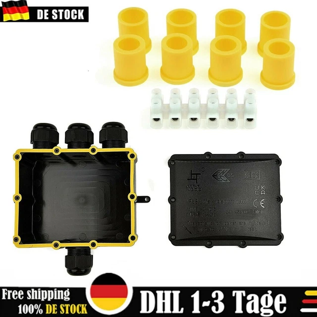 ✅ Anschlussdose Verteilerdose – Wetterfest &amp Produktbild-Vorschau 5