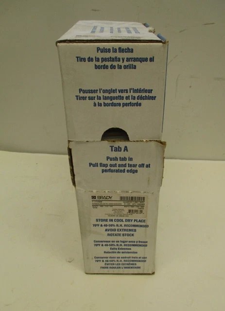 Brady Bulk Label Dispenser Permasleeve Ps Wire Markers P/N: Bpspt-500-175-Wt