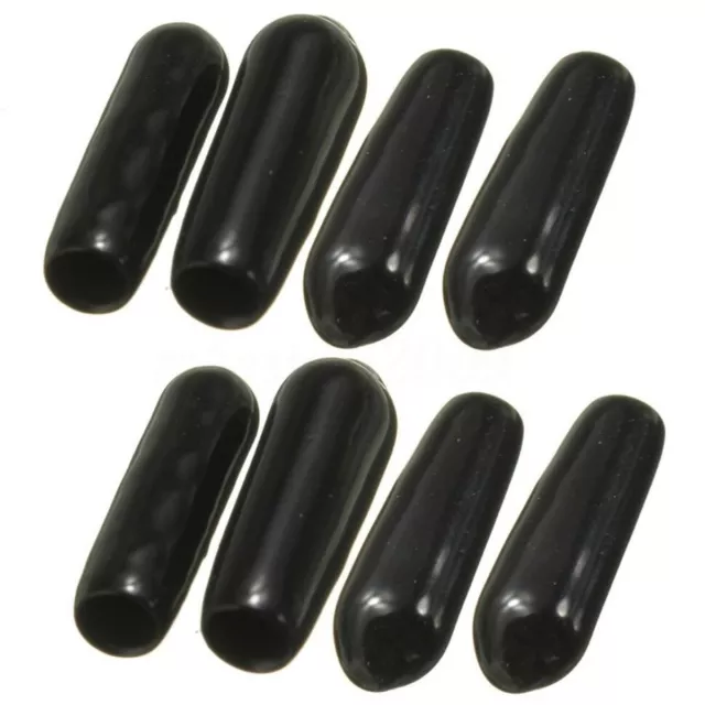 10pcs Black Rubber 3mm Aerial Caps / Antenna Cap / Cover RC Accessories Tube End