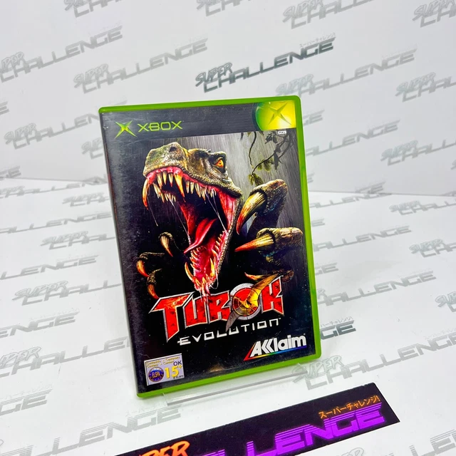 Turok Evolution Xbox Microsoft PAL/UK Tested Complete with Manual
