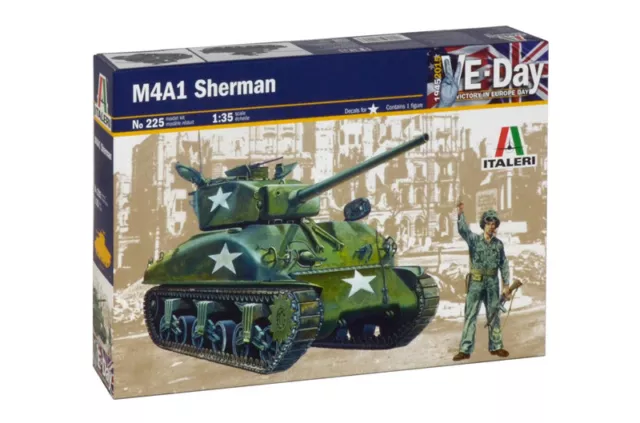 Italeri  225  Scala 1 : 35  M4A1 SHERMAN