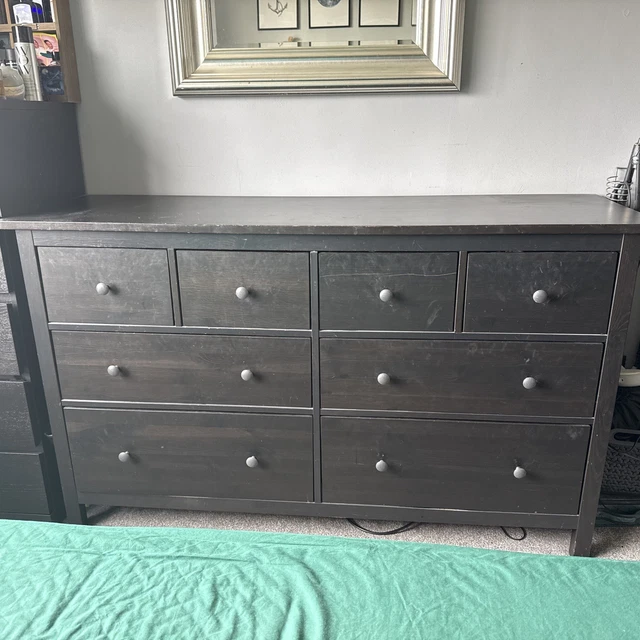 IKEA HEMNES CHEST of drawers in Oak 3 Drawers 22.00 - PicClick UK IKEA HEMNES CHEST of drawers in Oak 3 Drawers 22.00 - PicClick UK