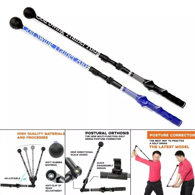 Golf Swing Trainer Aid Posture Corrector Golf Trainingshilfe Swing Tool DE