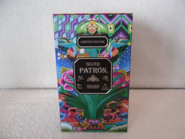 Patron Silver Limited Edition 2021 Collectable Box Tin by artist Senkoe