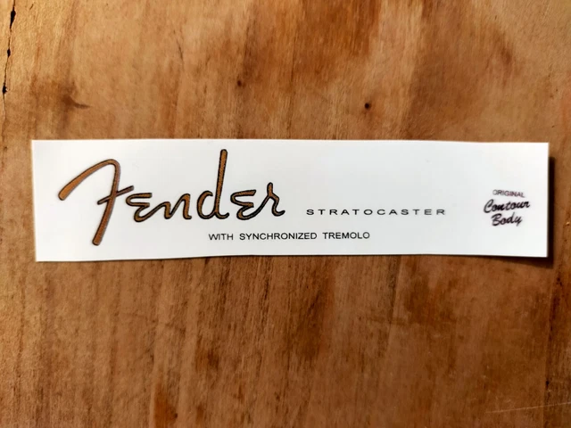 Sticker Fender Stratocaster (slidewater)