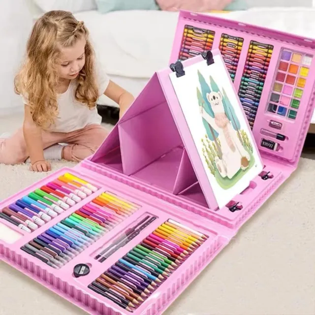 208 PCS ART Drawing Kit for Kids all in 1 Girls Boys best gift $79.65 -  PicClick AU