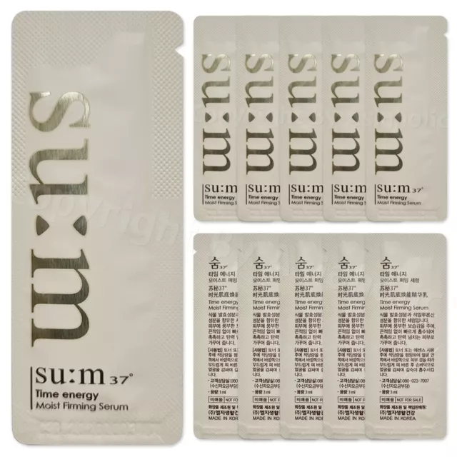 SU:M37 Time Energy Moist Firming Serum 1ml (10pcs ~ 150pcs) Probe Sum37 Newest