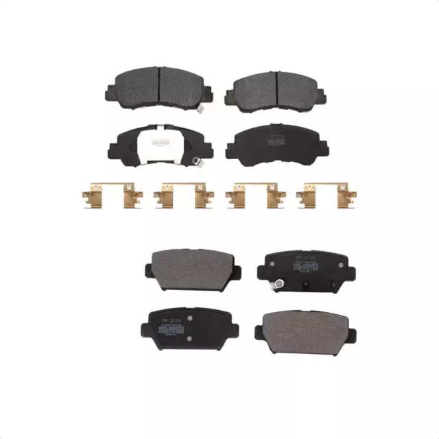 For Mitsubishi Eclipse Cross Front Rear Semi-Metallic Brake Pads Kit