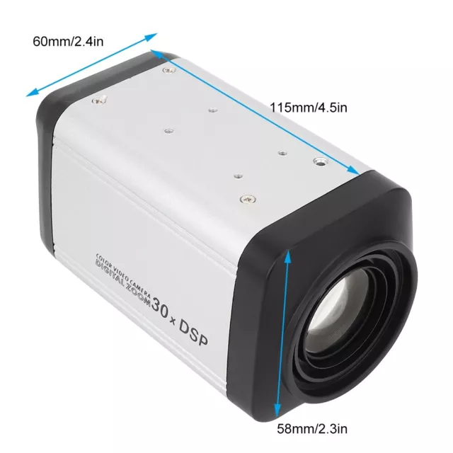 Camera de Video Surveillance Full HD Infrarouge Extérieure CCD Grand Angle  Zoom