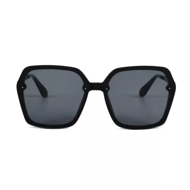 Sonnenbrille Unisex Schwarze Gläser und Rahmen 2