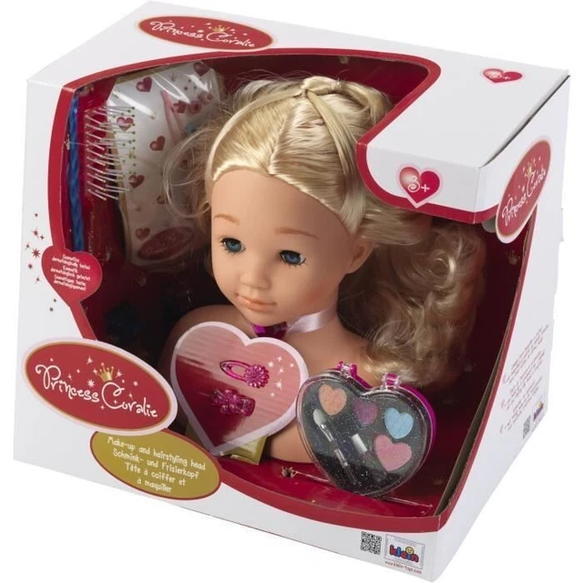 Tête à Coiffer Mattel 1976 – 25 Cm – Avec Accessoires – Trousse Collector