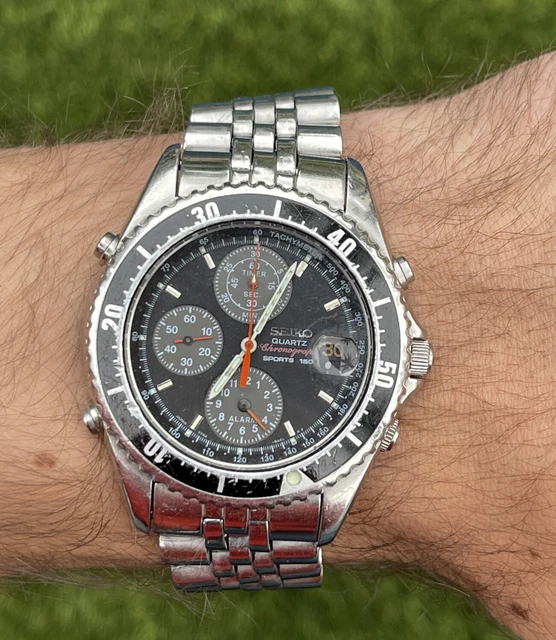 Seiko sports deals 150 alarm chronograph