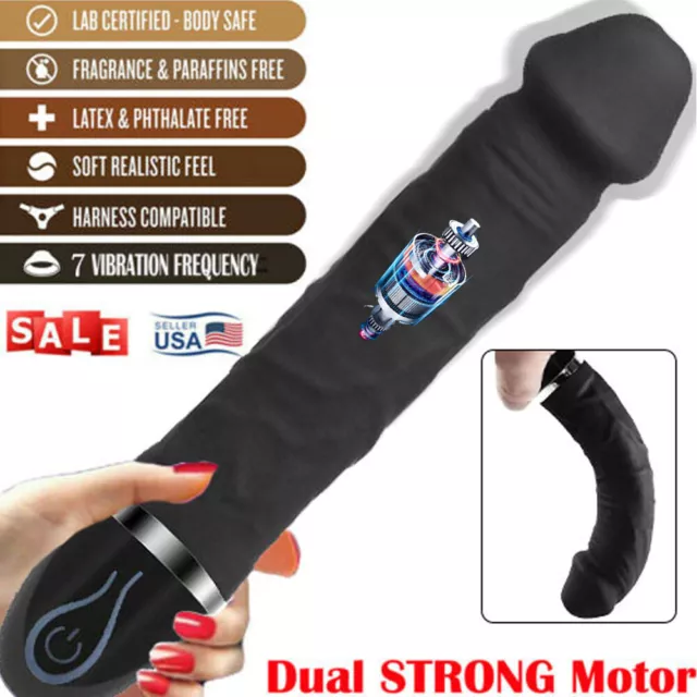 Rechargeable-Multispeed-Vibrator-G-Spot-Dildo-Rabbit-Women-Adult-Sex-Massage-Toy