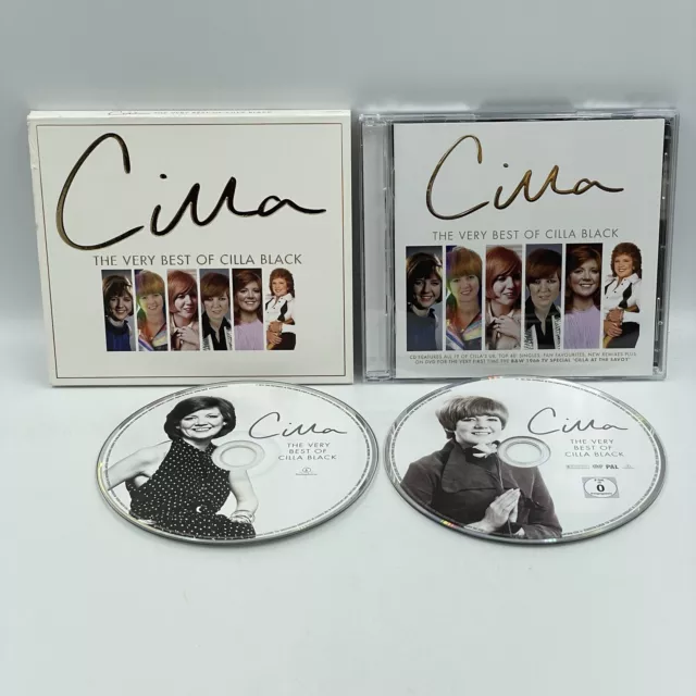 Cilla [CD & DVD] The Very Best of Cilla Black • 2 x Disc Set