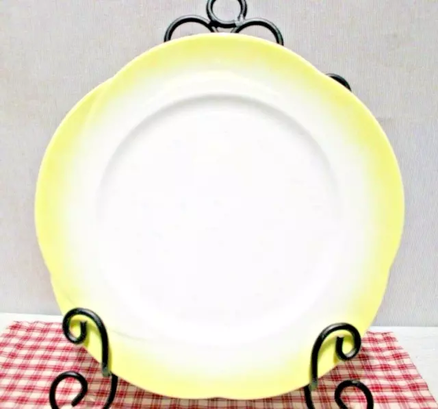 Richard Ginori Margherita Yellow NUVOLA ASTI 12" CHOP Plate(s) / Platter(s) MINT