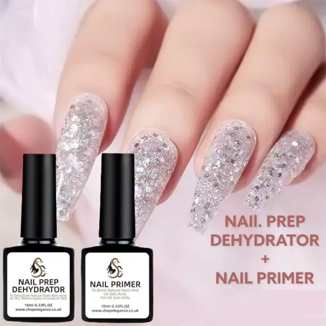 10ml Nail Dehydrator Bonder Prep Nail Art Extension Gel Primer Manicure Polish