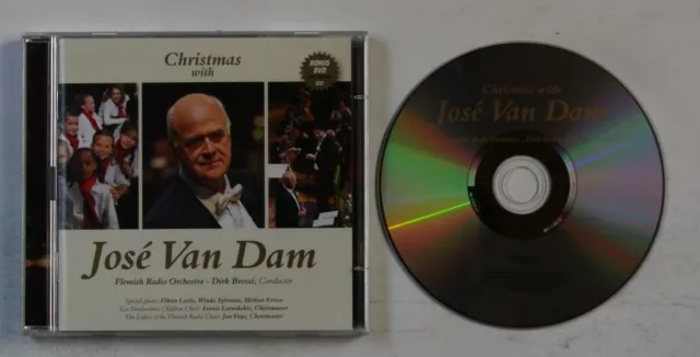 José Van Dam Christmas With José Van Dam EU CD + DVD 2006 Dirk Brossé