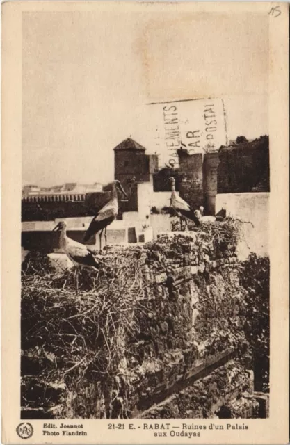CPA AK MAROC RABAT Ruines d'un Palais aux Oudayas Flandrin (38200)