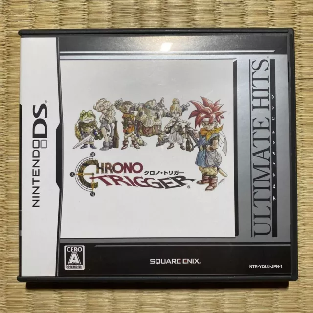 Nintendo DS Chrono Trigger JAPAN Version w/ Case Manual