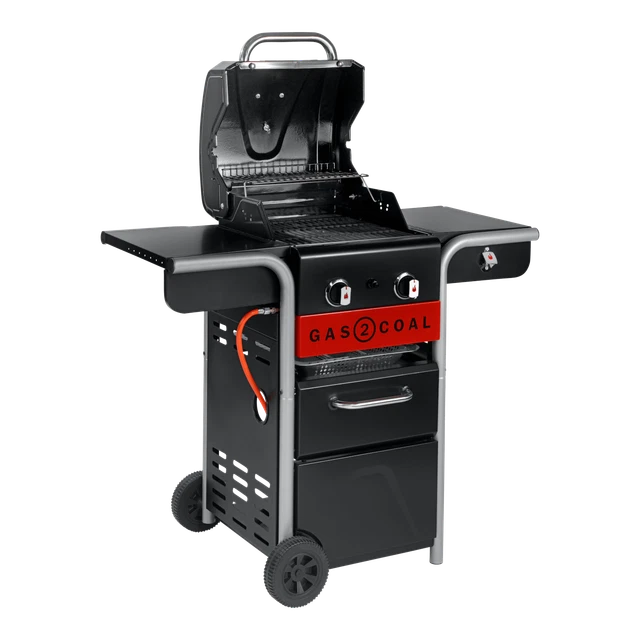 Barbecue Gaz Charbon Char-broil GAS2COAL 2.0 2B - Mail X Réduction 4