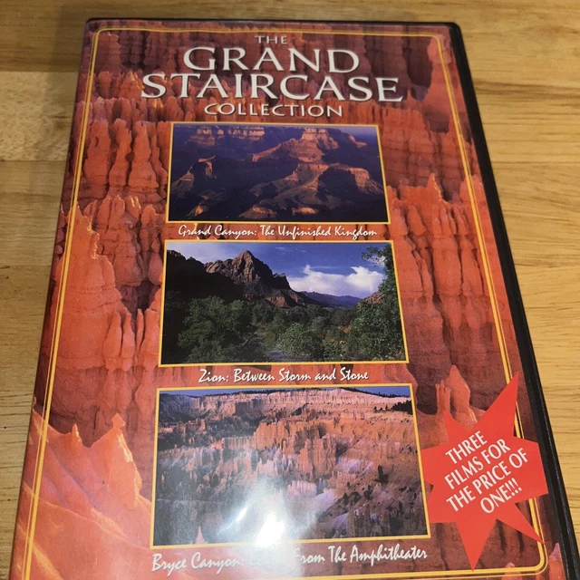 The Grand Staircase Collection DVD Bryce Zion Grand Canyon National Parks