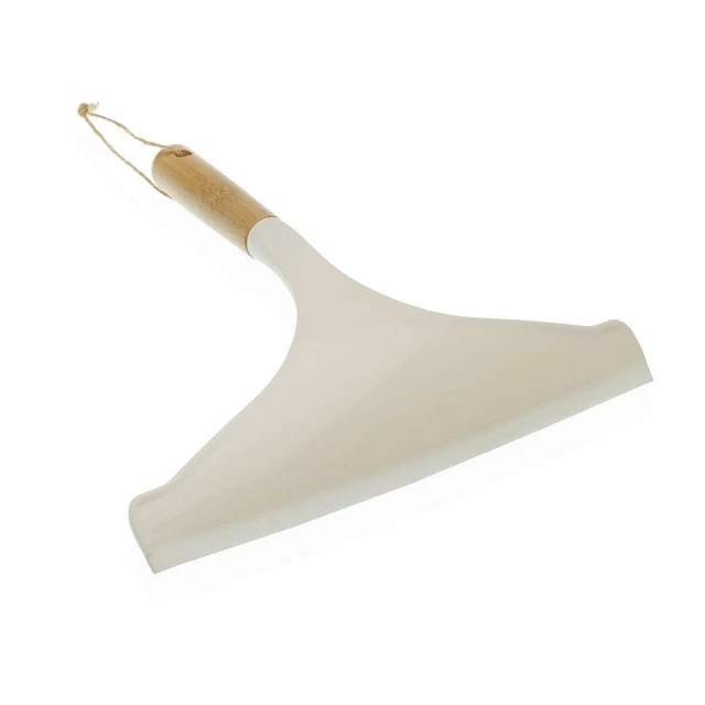 Nettoyant à vitres Versa Blanc 23 x 23,5 cm Bambou polypropylène