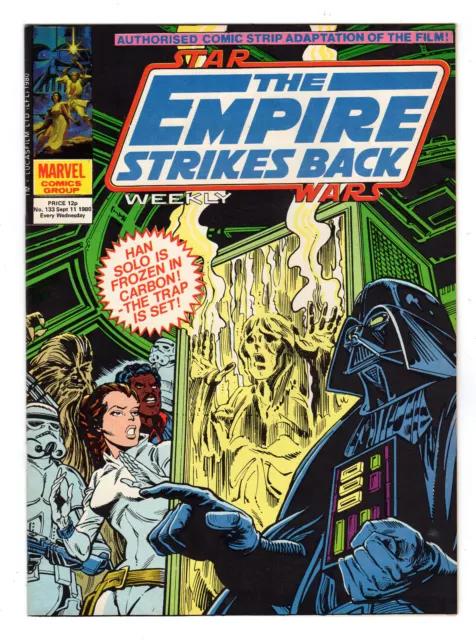 STAR WARS WEEKLY #133  (Sept 11th 1980) Empire Strikes Back Marvel UK  FN / VFN