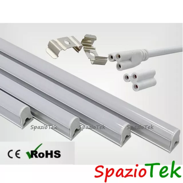 LED Plafoniera T5 9W 14W 20W 24W Luce bianca 60cm 90cm 120cm 150cm sottopensile